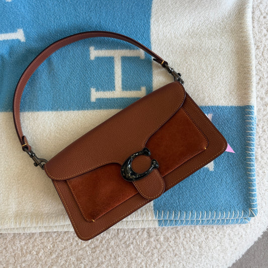 Tan Leather Shoulder Bag