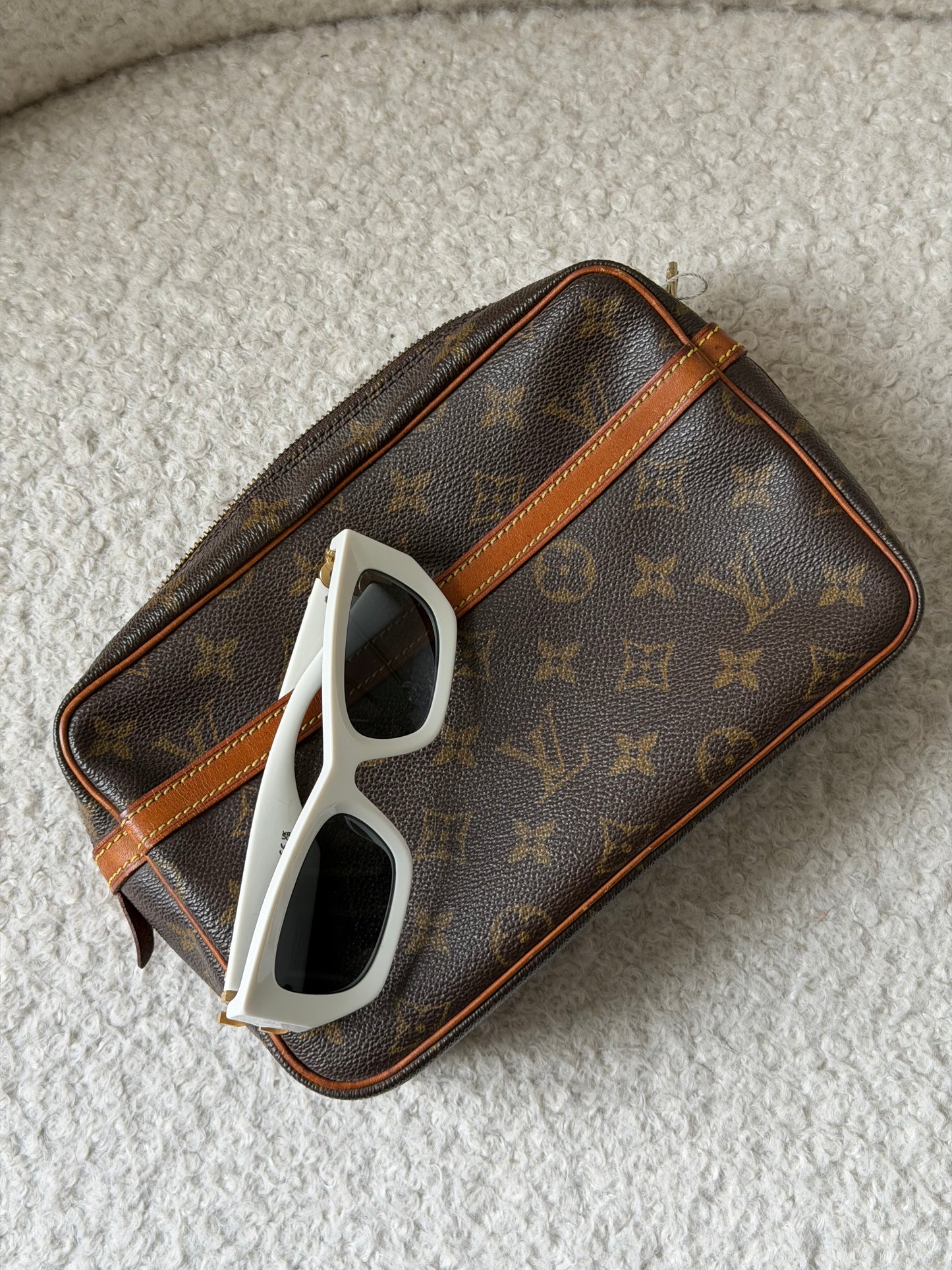 Monogram Canvas Compiegne Clutch