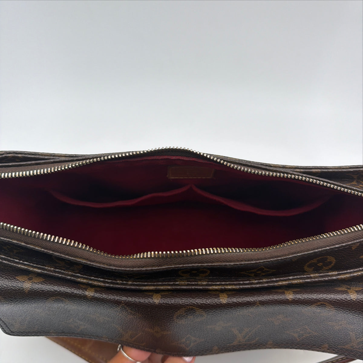 Pre-Owned LV Monogram Monogram Canvas/Vachetta Leather Handbag