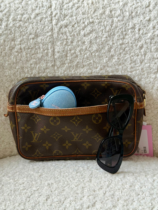 Monogram Canvas Compiegne Clutch