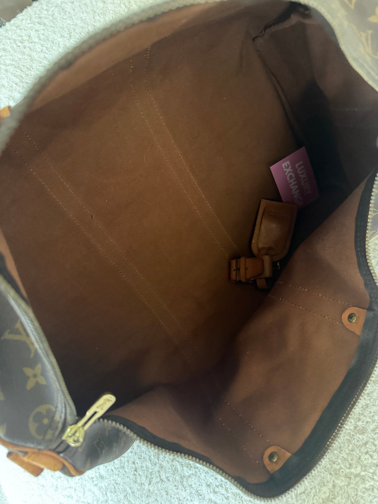 LV Monogram Canvas Keepall 50 Bandouliere