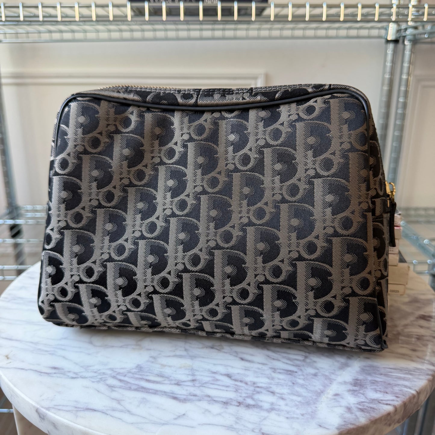Pre-Owned Dior Oblique Nylon Clutch Bag