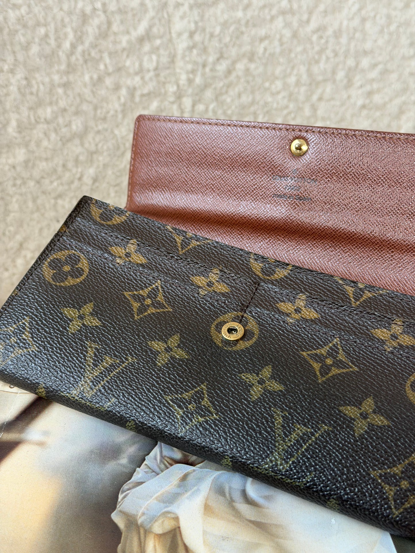 Monogram Canvas Sarah Wallet