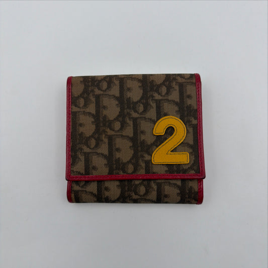 Pre-Owned Rasta Oblique Nylon Wallet