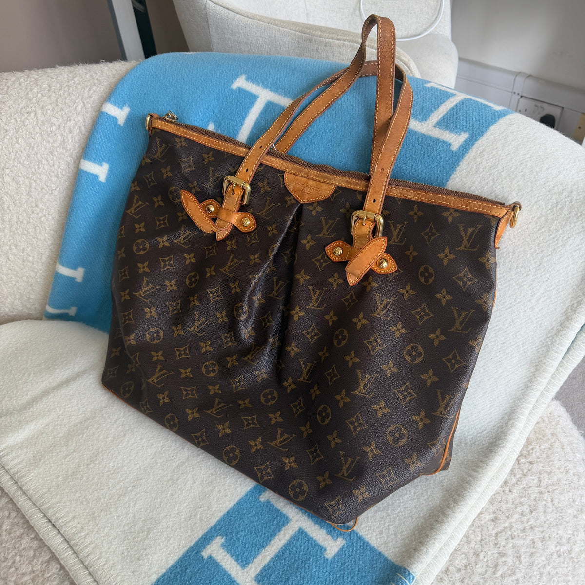 Pre-Owned LV Monogram Canvas Palermo GM