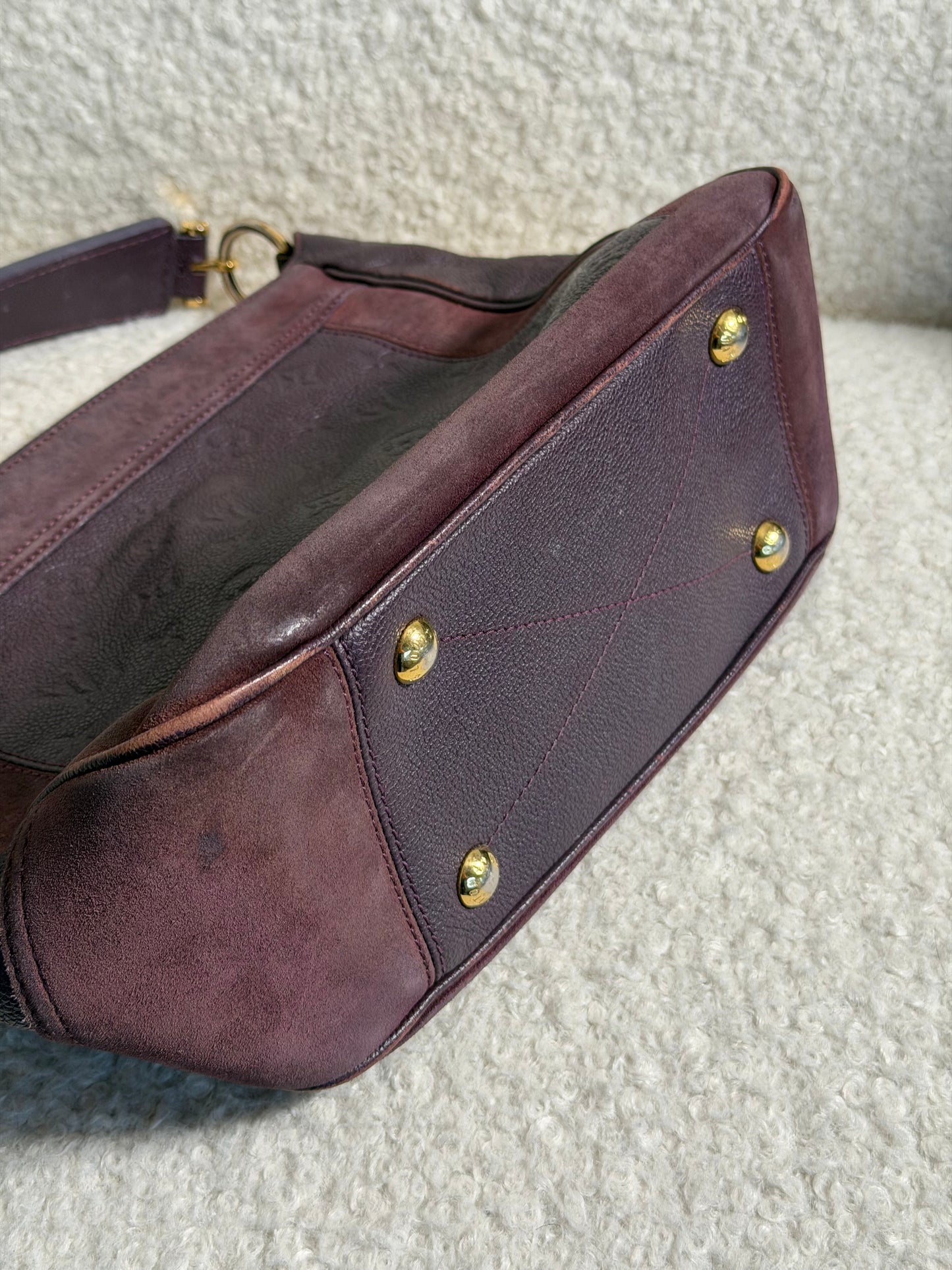 Pre-Owned Purple Monogram Empreinte Leather Handbag