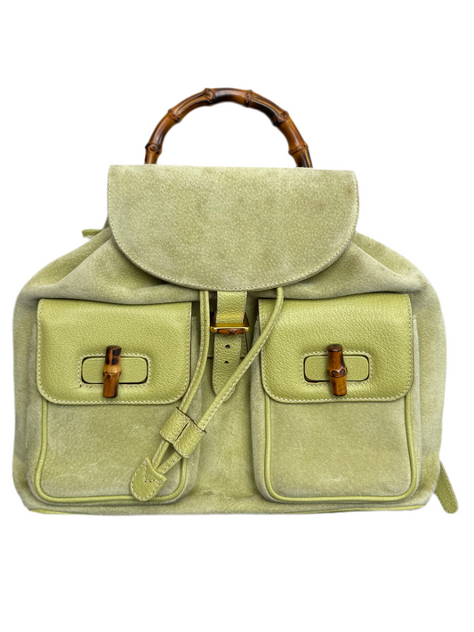 Bamboo Suede Backpack