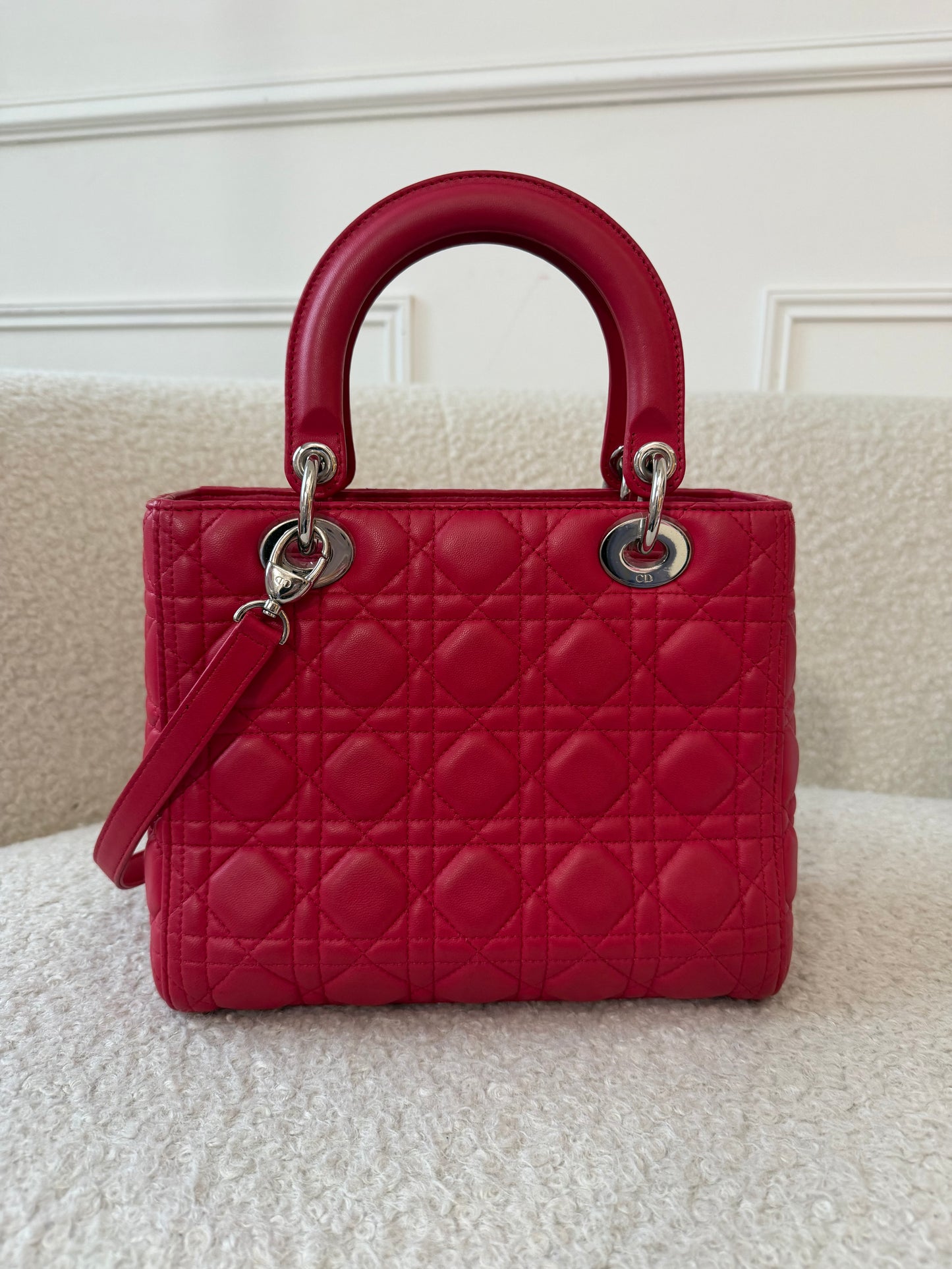 Pink Medium Lady Dior