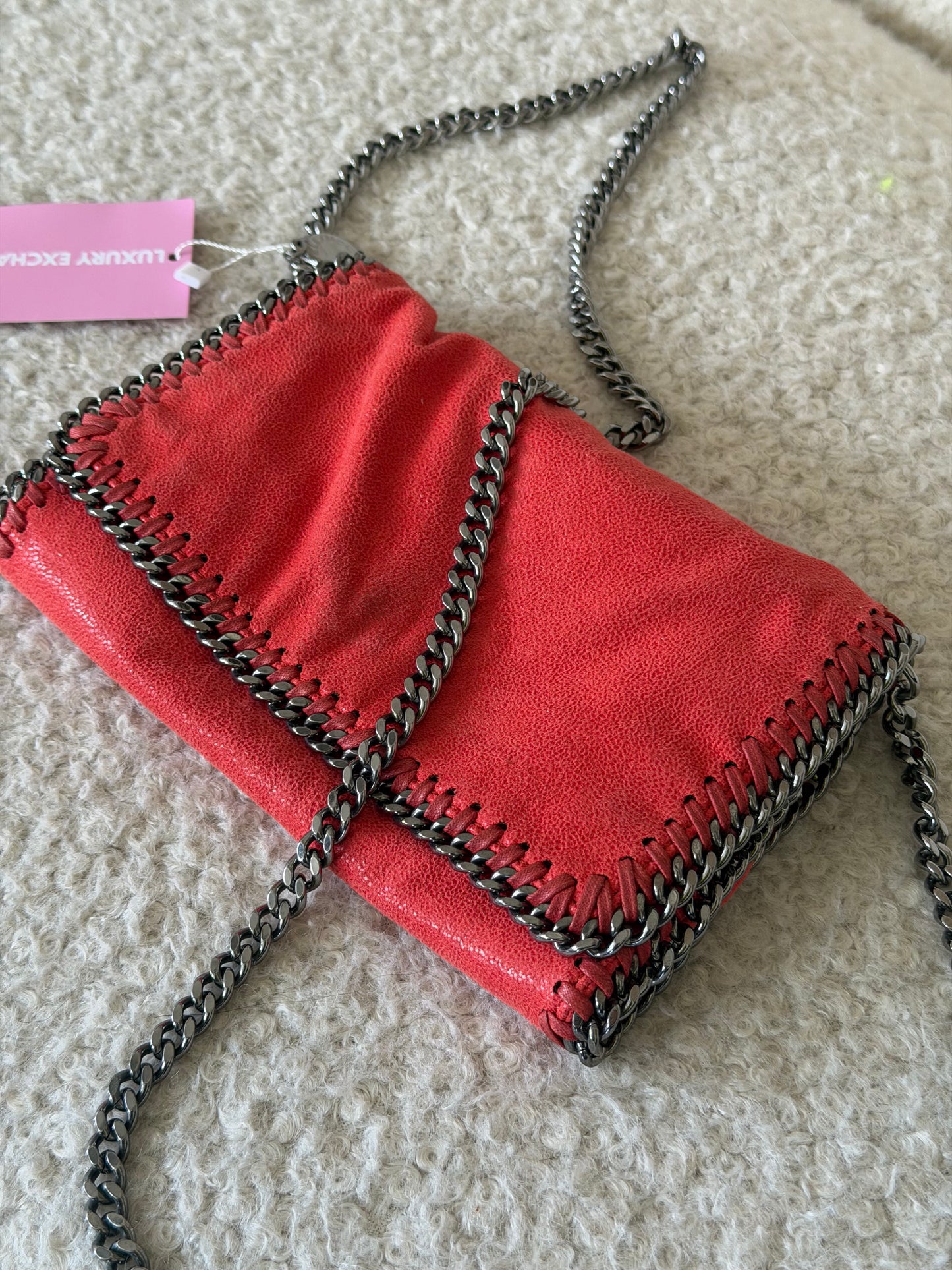 Pre-Owned Red Crossbody Handbag