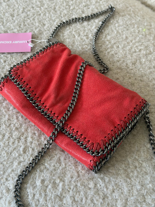 Pre-Owned Red Crossbody Handbag