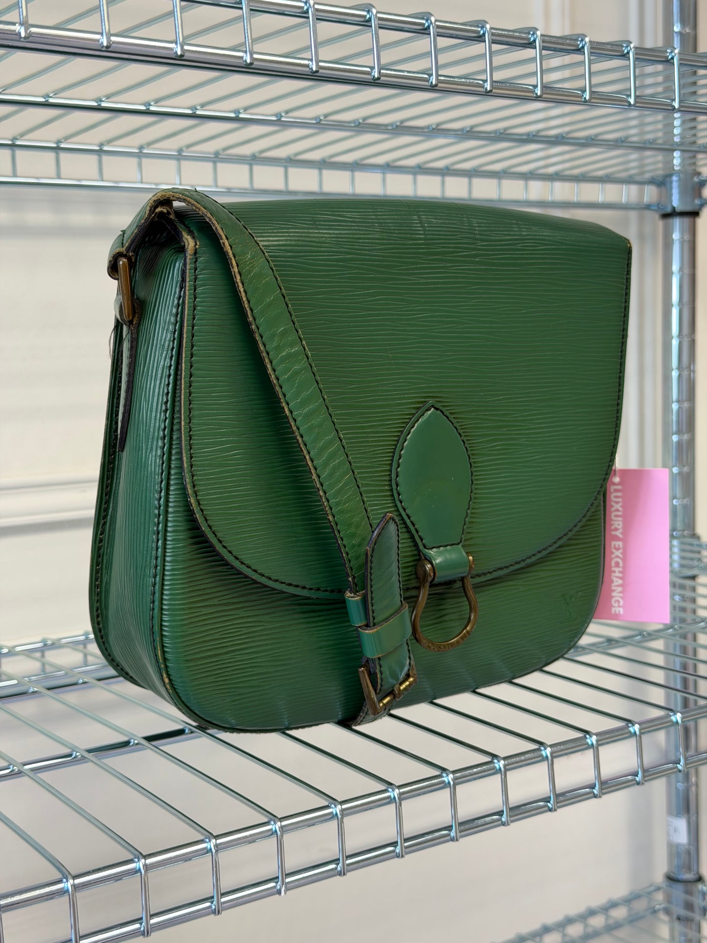 Pre-Owned Green Epileather Saint Cloud GM