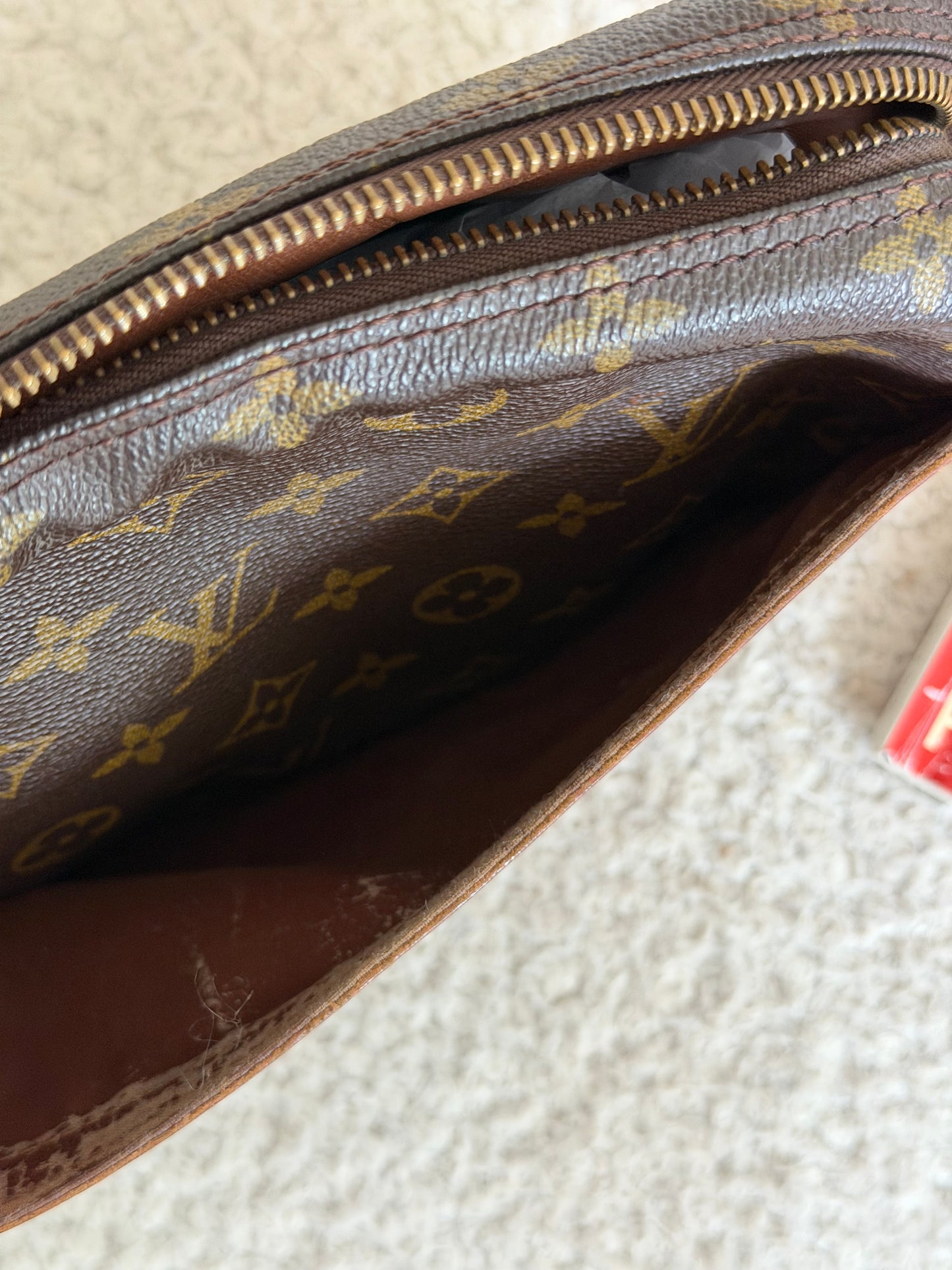 Pre-Owned LV Monogram Canvas Jeune Fille Handbag