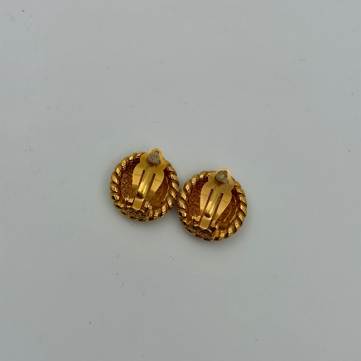 Pre-Owned CC Gold-Plated Earrings