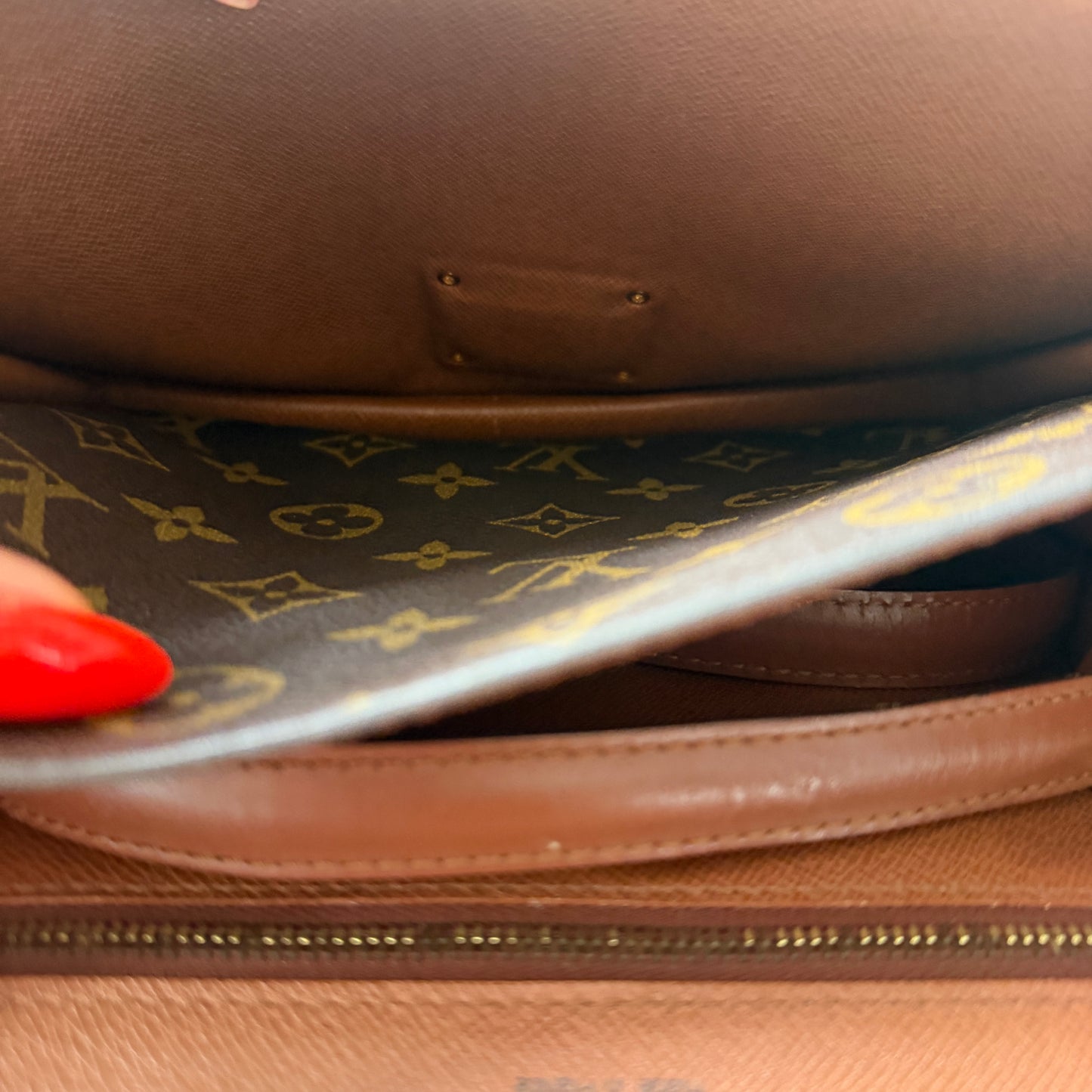 Pre-Owned LV Monogram Canvas Monceau GM Crossbody Bag