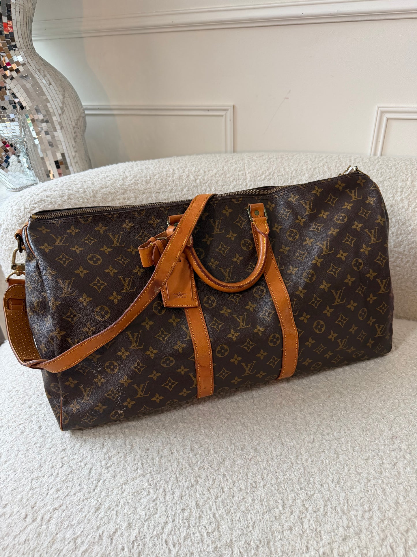 Pre-Owned LV Monogram Canvas Keepall 55