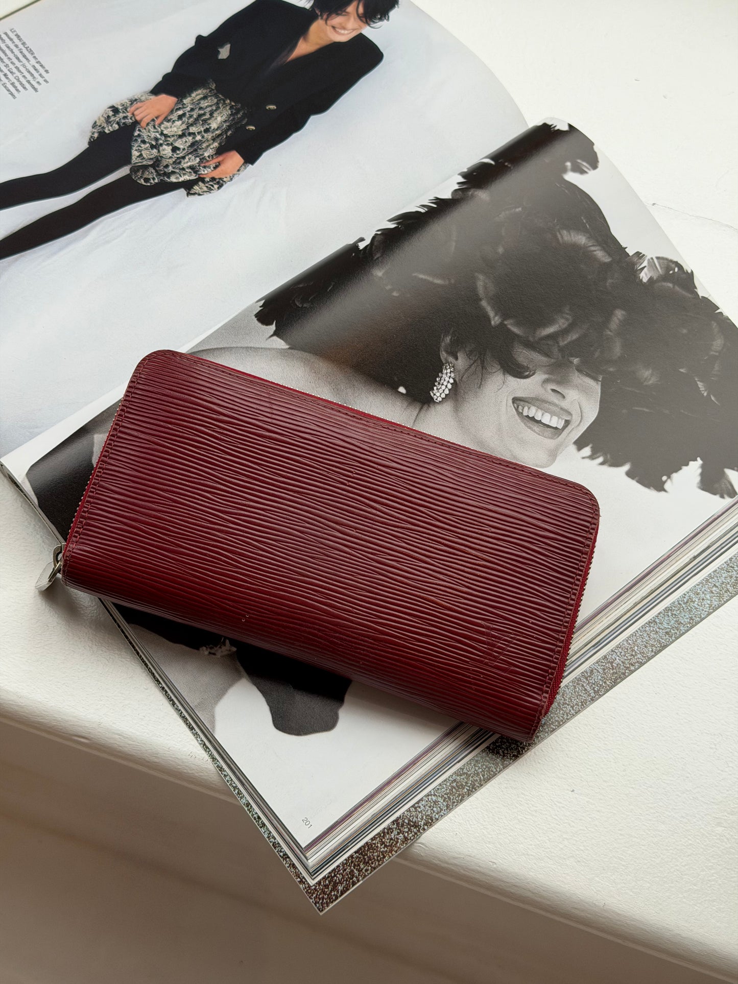 Red Epileather Wallet