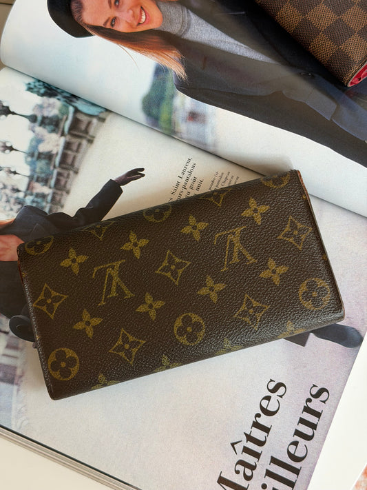 Monogram Canvas Sarah Wallet