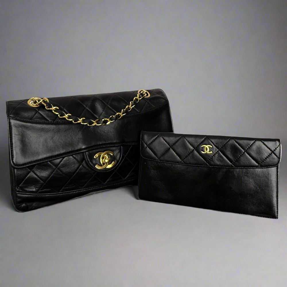 Chanel Single Flap w/ Pouch