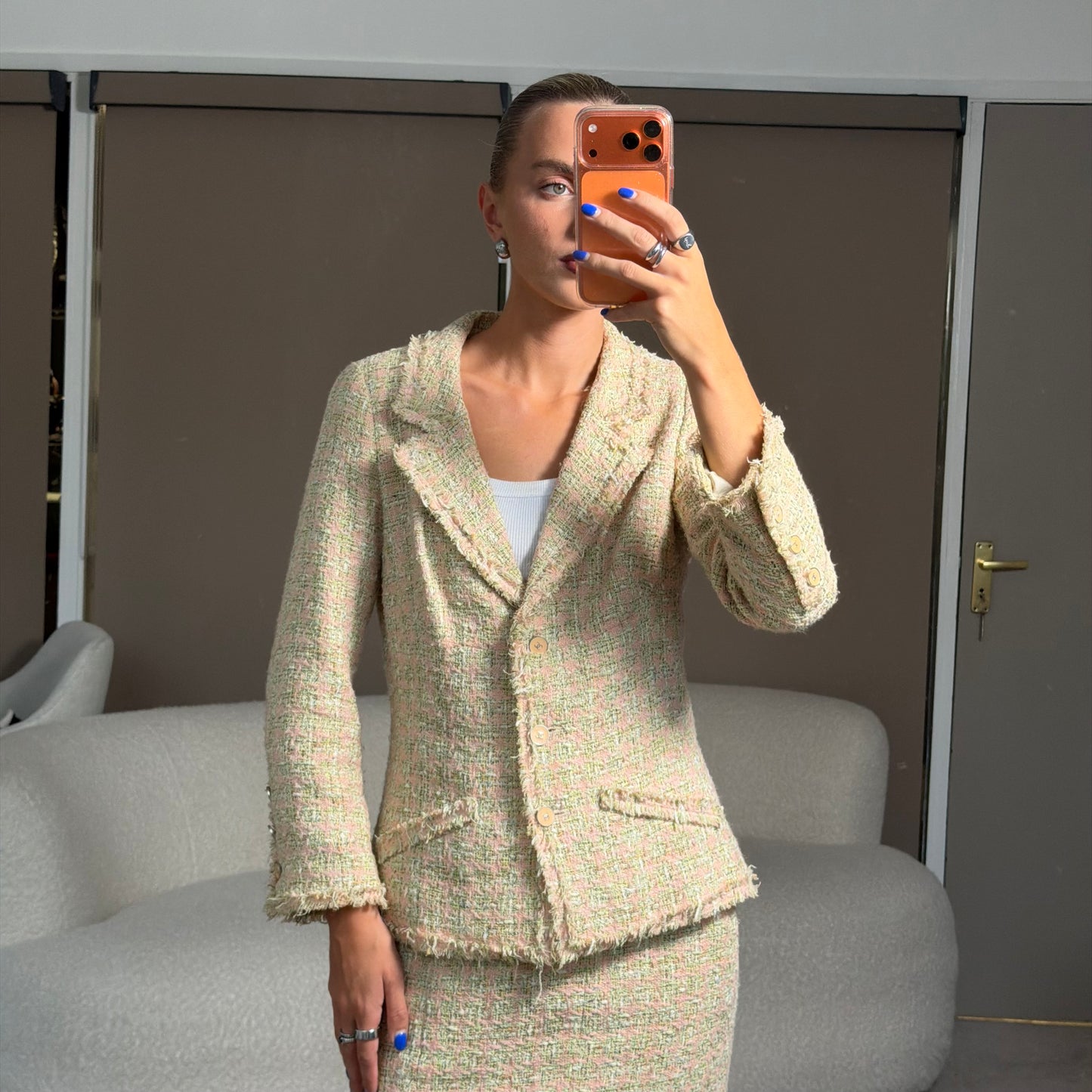 Pre-Owned UK12 Suit