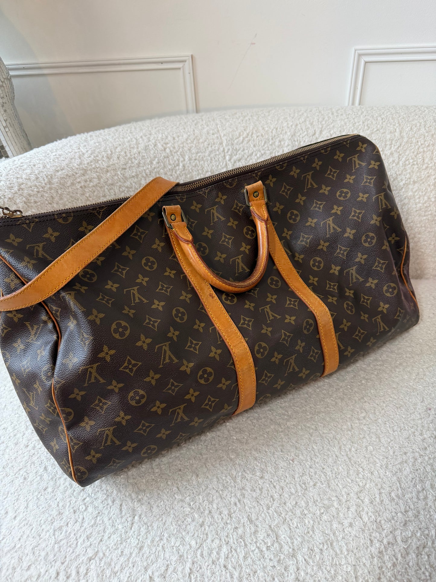Pre-Owned LV Monogram Canvas Keepall 55