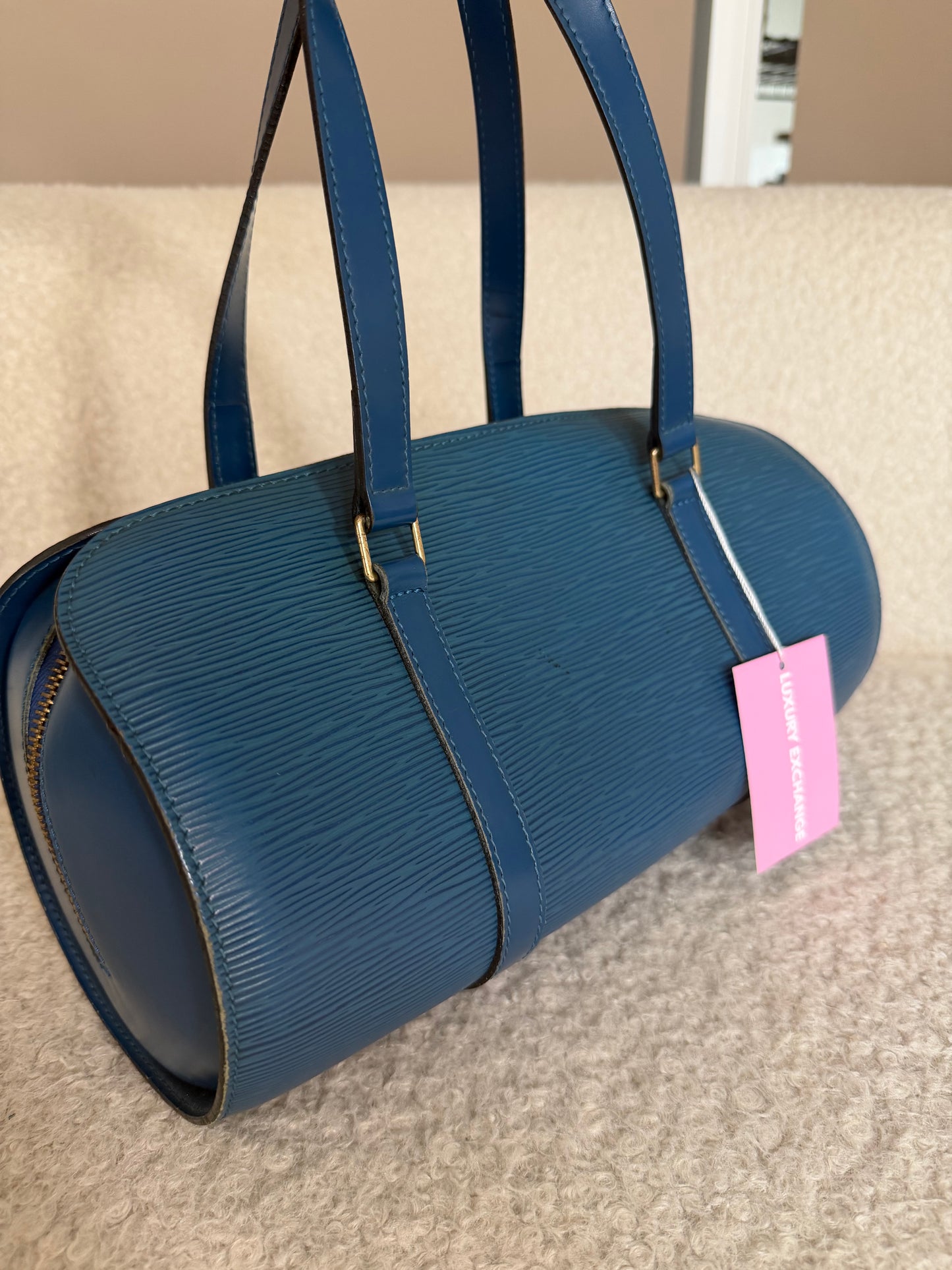 Pre-Owned Blue Epileather Soufflot Set