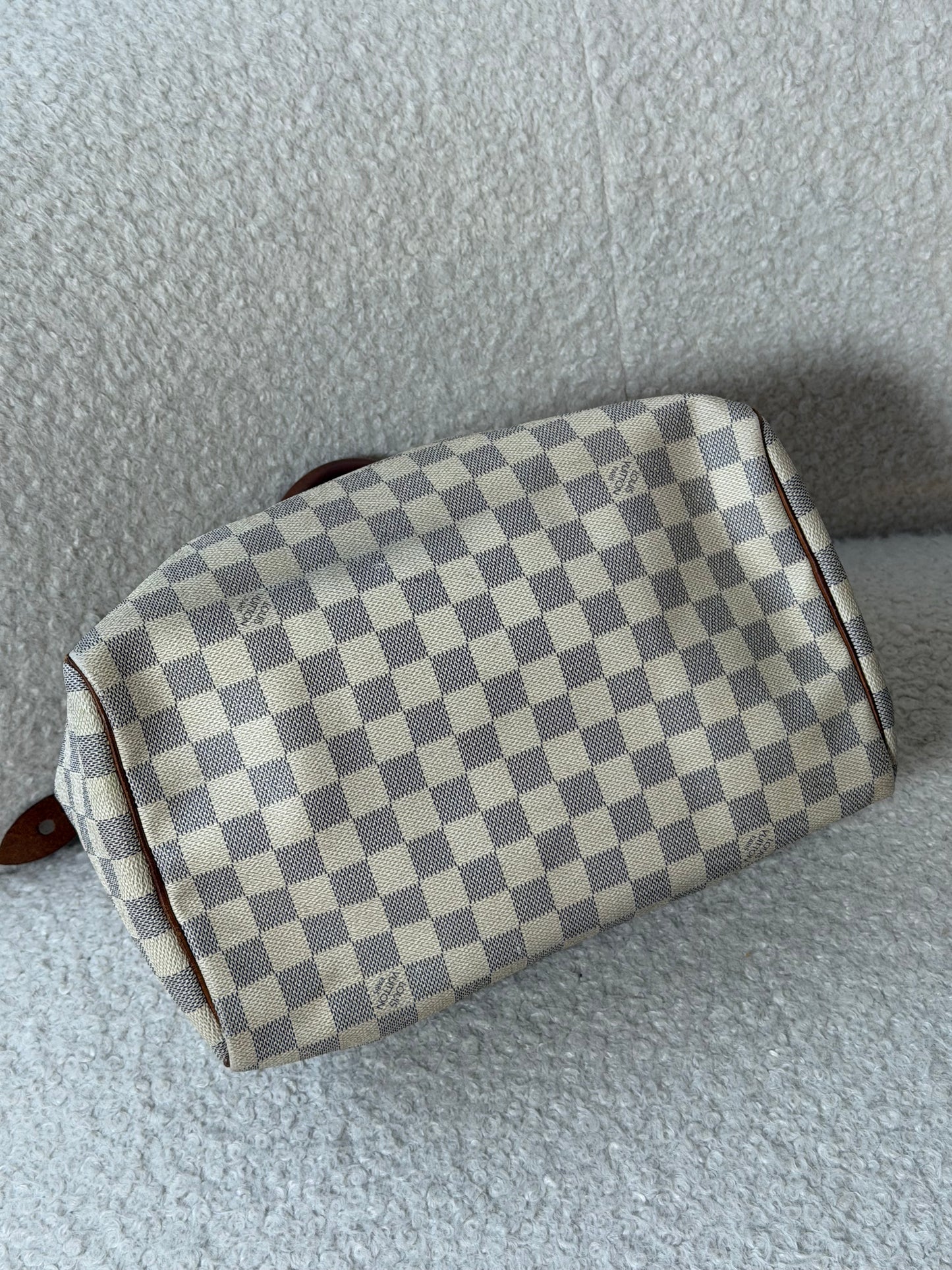 Pre-Owned Damier Azur Canvas Speedy 30