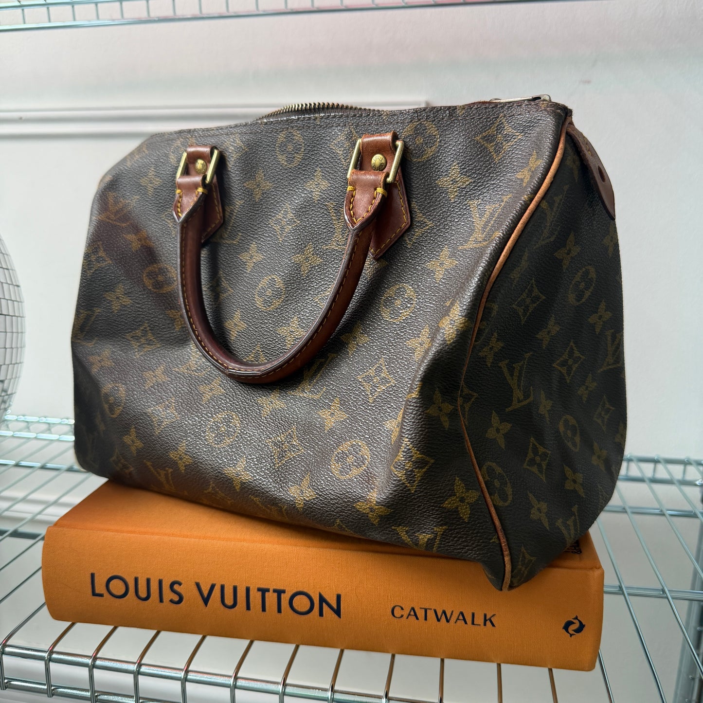 Pre-Owned LV Monogram Canvas Speedy 30 Handbag