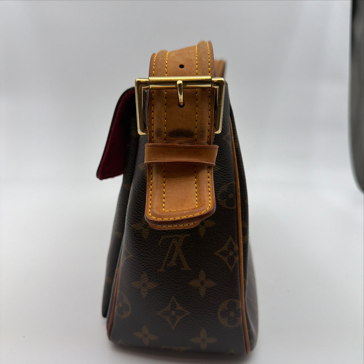 Pre-Owned LV Monogram Monogram Canvas/Vachetta Leather Handbag