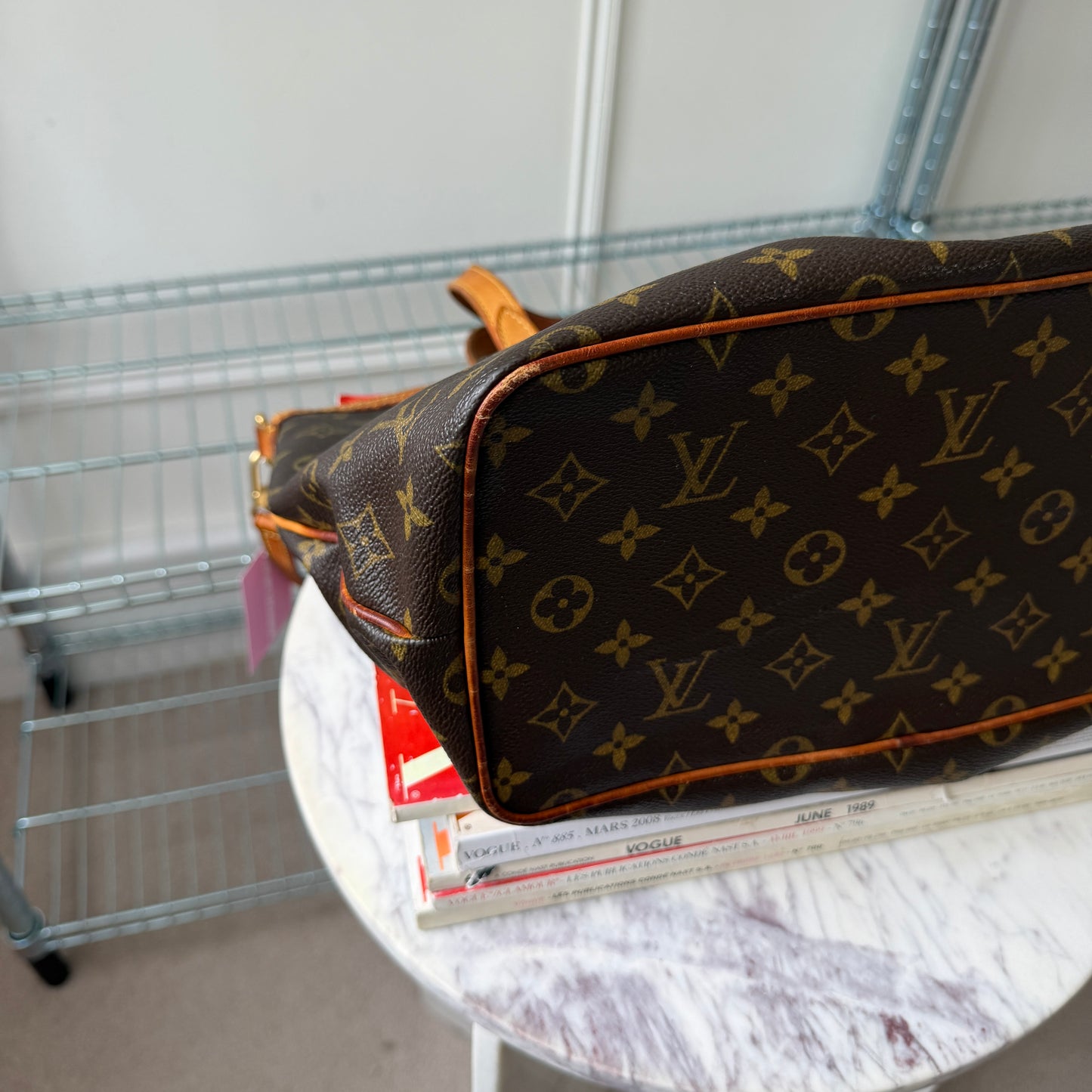 Pre-Owned LV Monogram Canvas Palermo Shoulder Bag