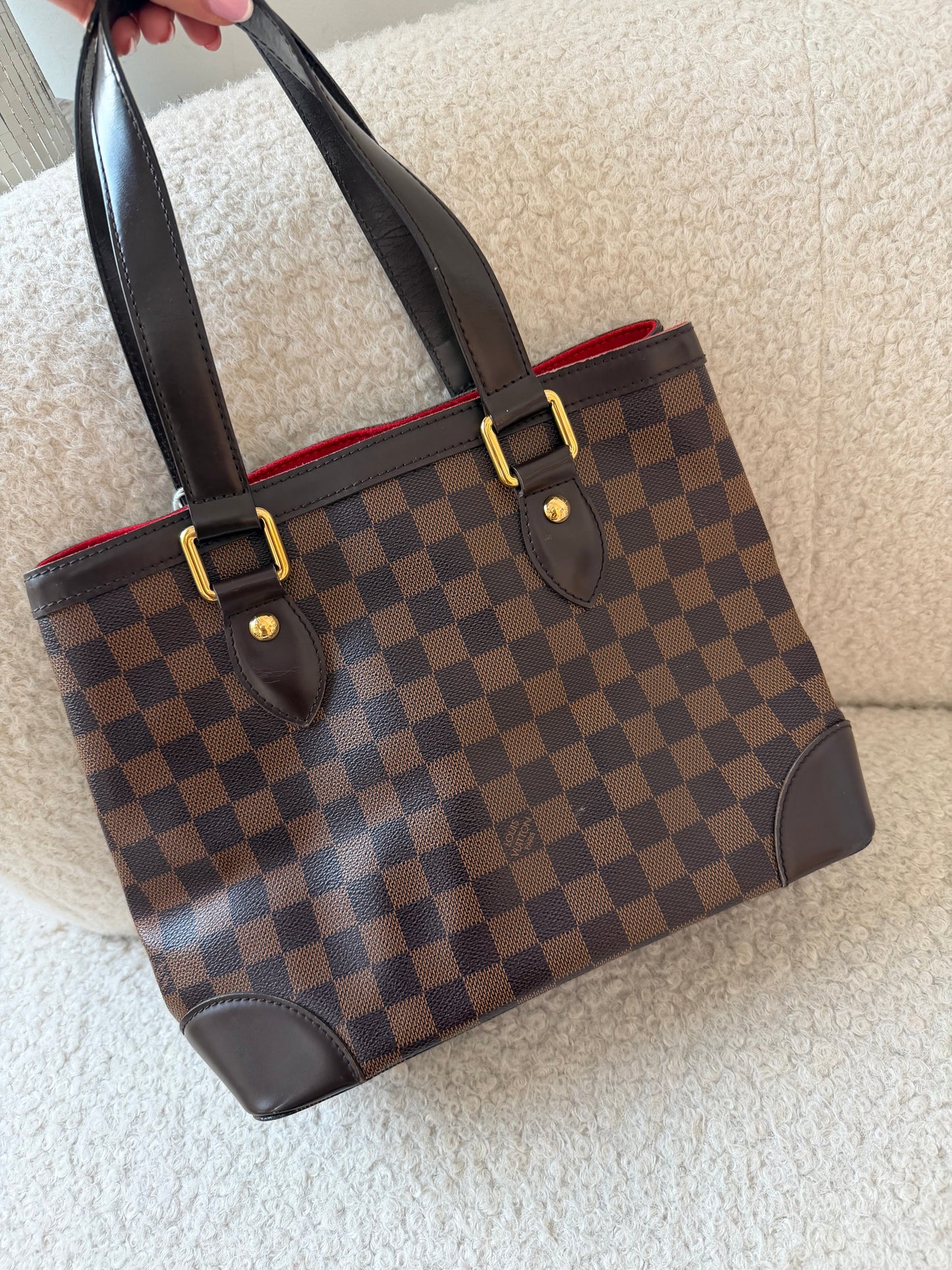 Pre-Owned 2011 Damier Ebene Canvas Hampstead PM