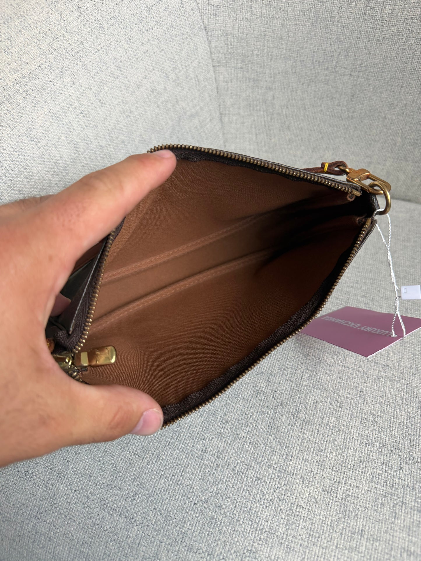 Pre-Owned LV Monogram Canvas Pochette Accessoires Handbag