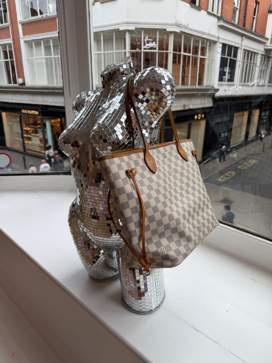 Damier Azur Canvas Neverfull MM