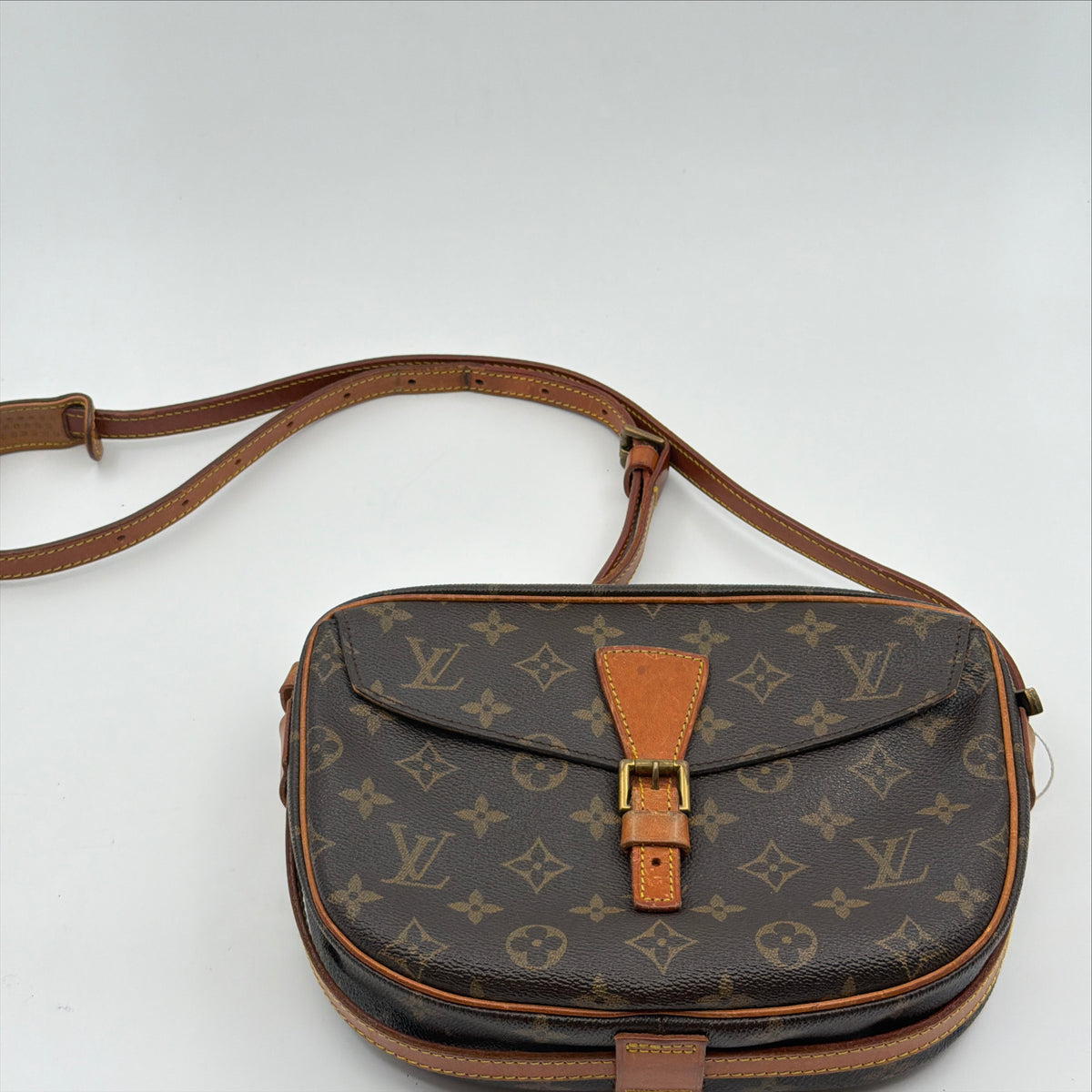 Pre-Owned LV Monogram Canvas Jeune Fille PM Crossbody Bag