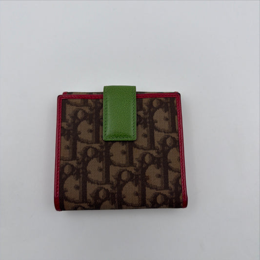 Pre-Owned Rasta Oblique Nylon Wallet
