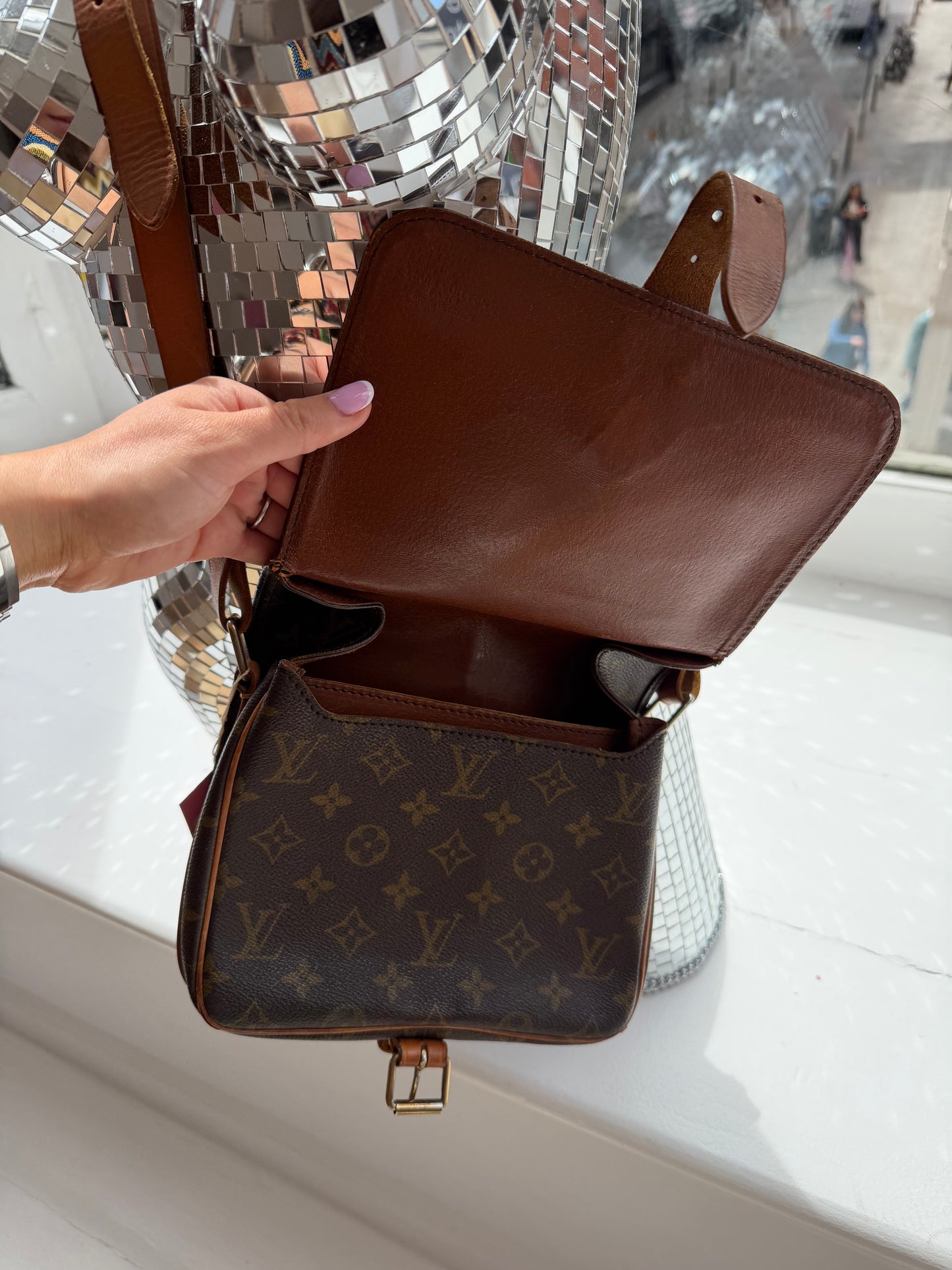 Monogram Canvas Cartouchiere
