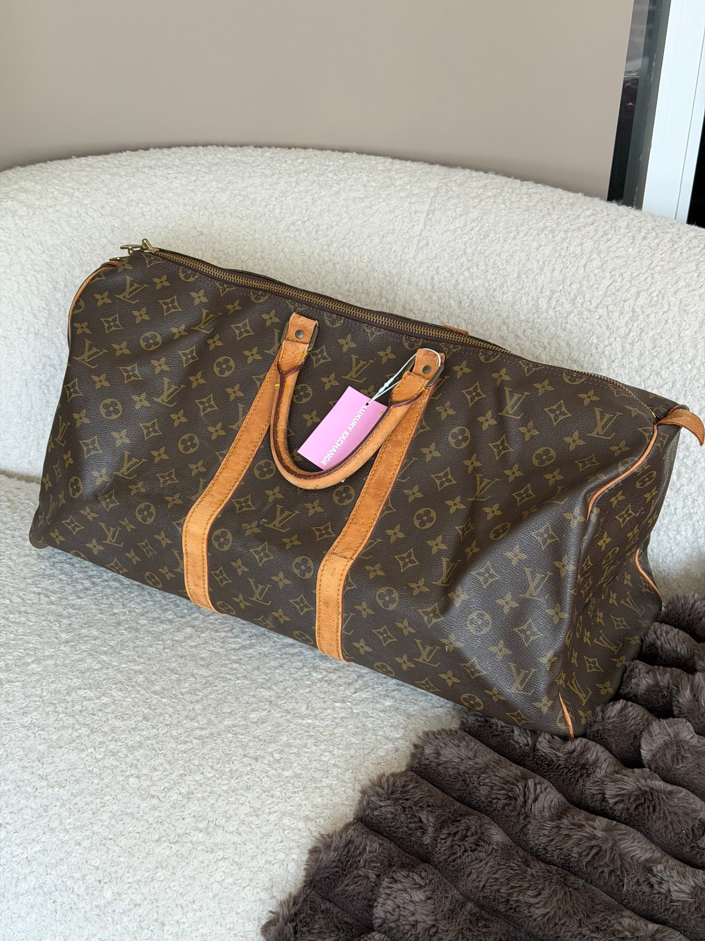 Pre-Owned LV Monogram Canvas Keepall 55