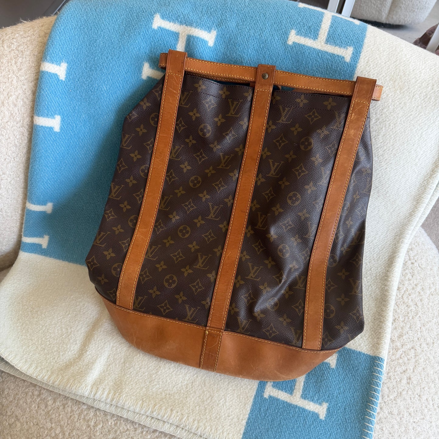 Pre-Owned LV Monogram Canvas Randonee Backpack