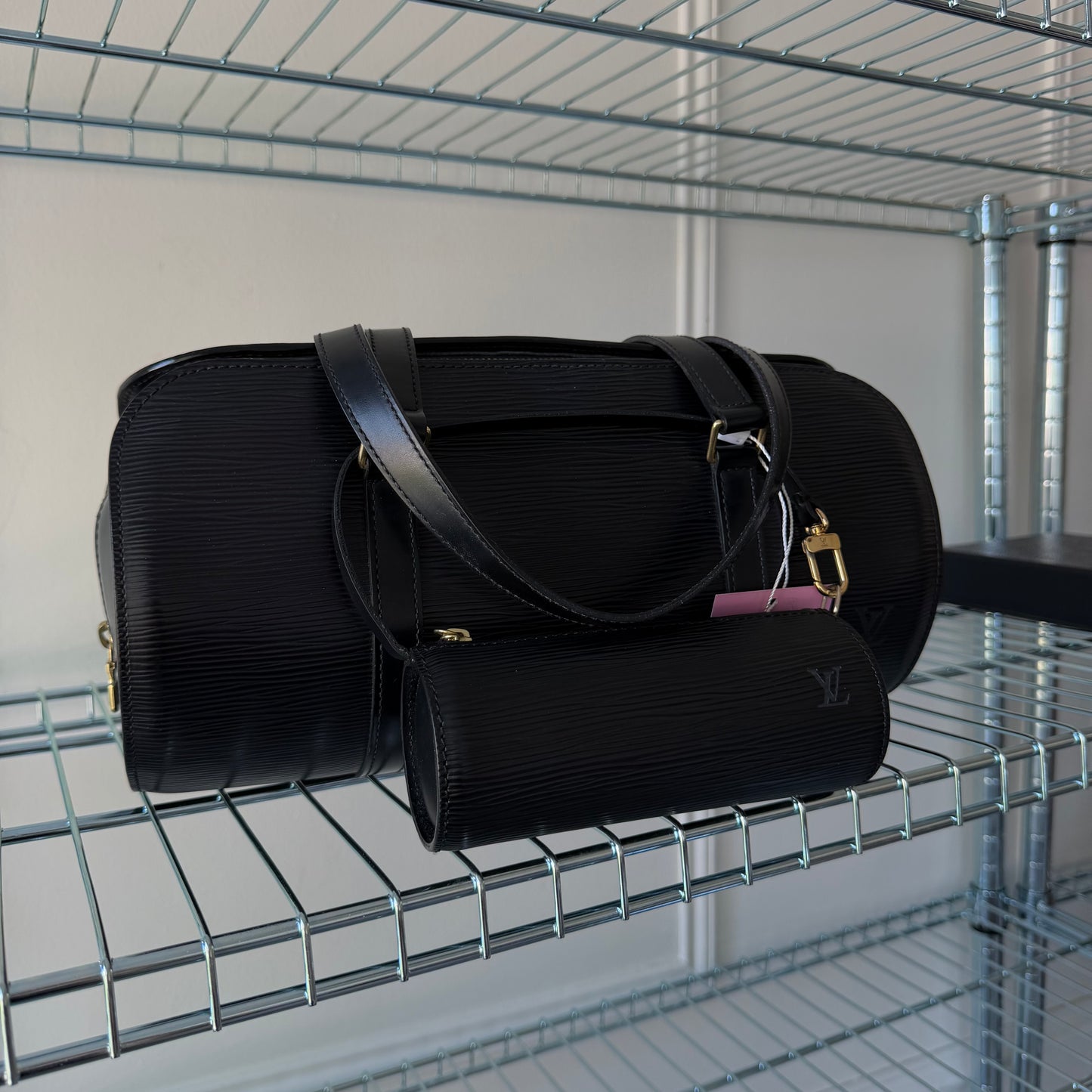 Pre-Owned Black Epileather Soufflot 30 Set