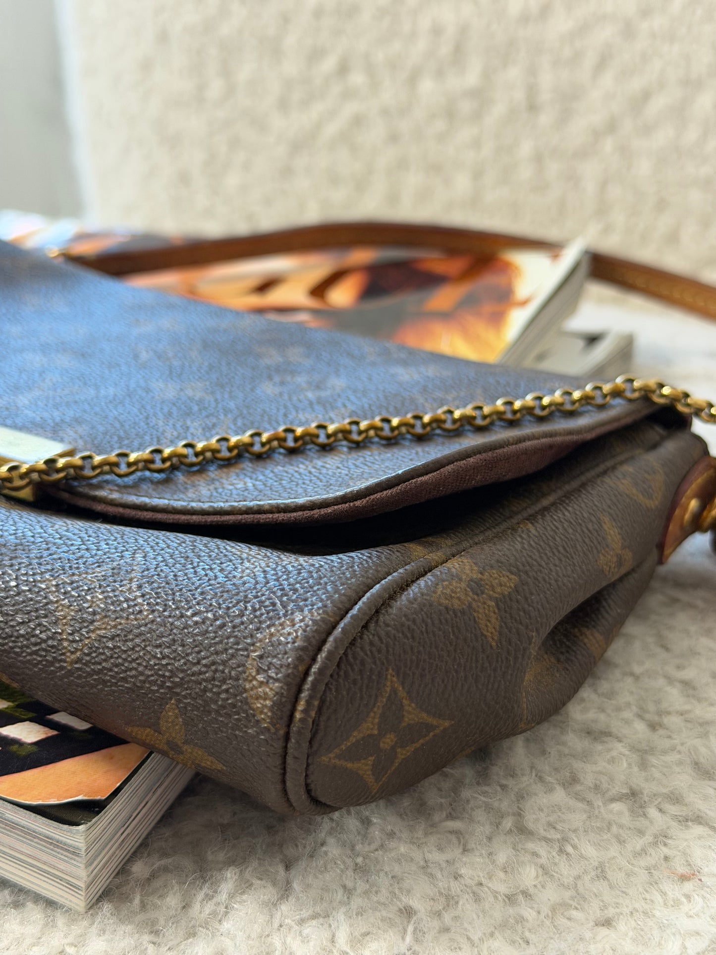 Pre-Owned LV Monogram Canvas Favorite Handbag