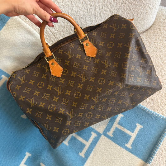 Pre-Owned LV Monogram Canvas Speedy 40