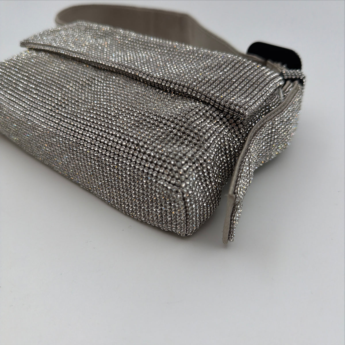 Pre-Owned Jewelled Fabric Handbag