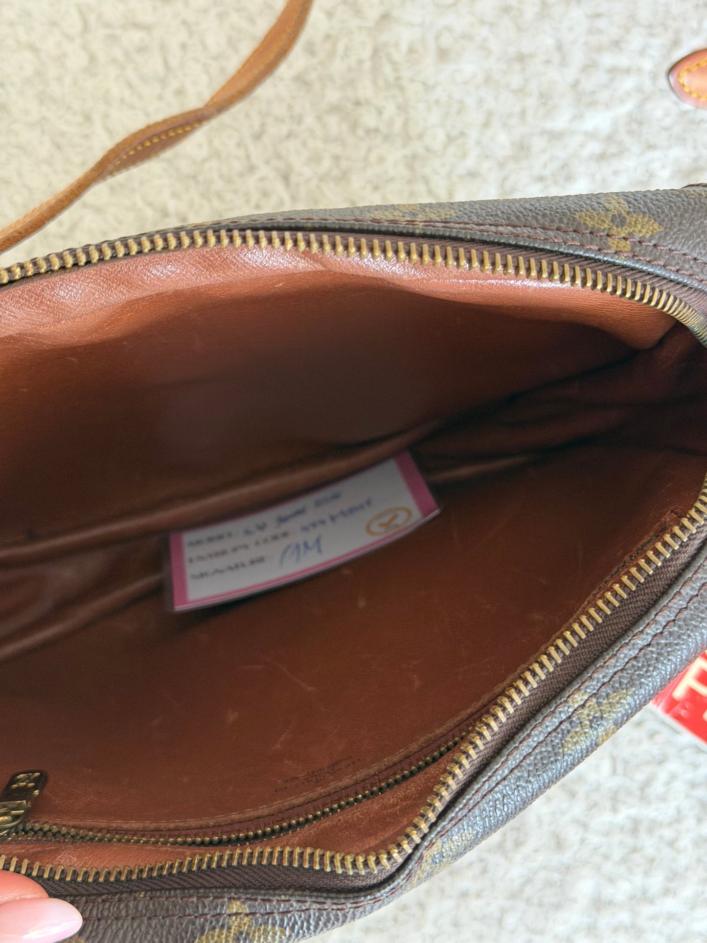 Pre-Owned LV Monogram Canvas Jeune Fille Handbag