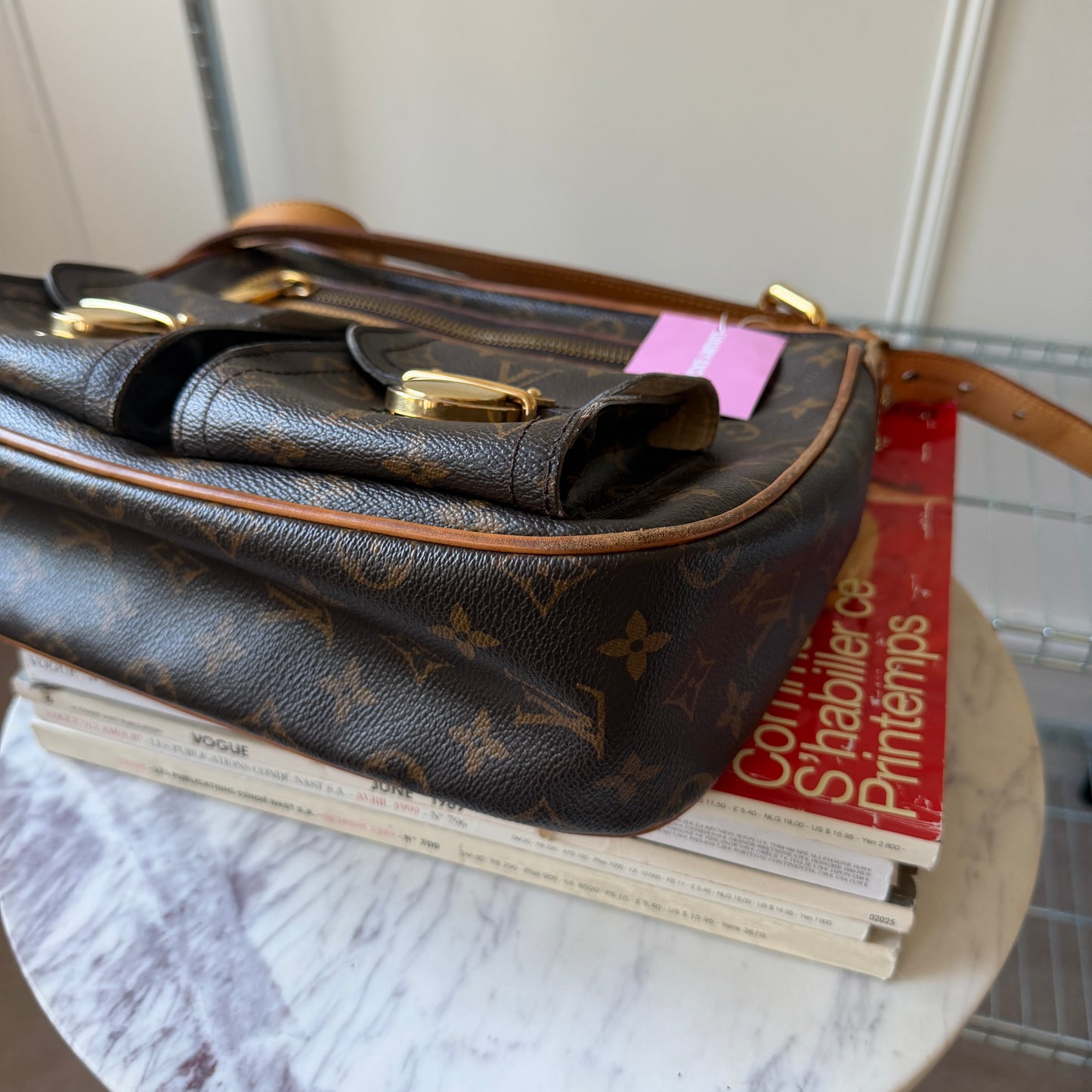 Pre-Owned LV Monogram Canvas Hudson GM