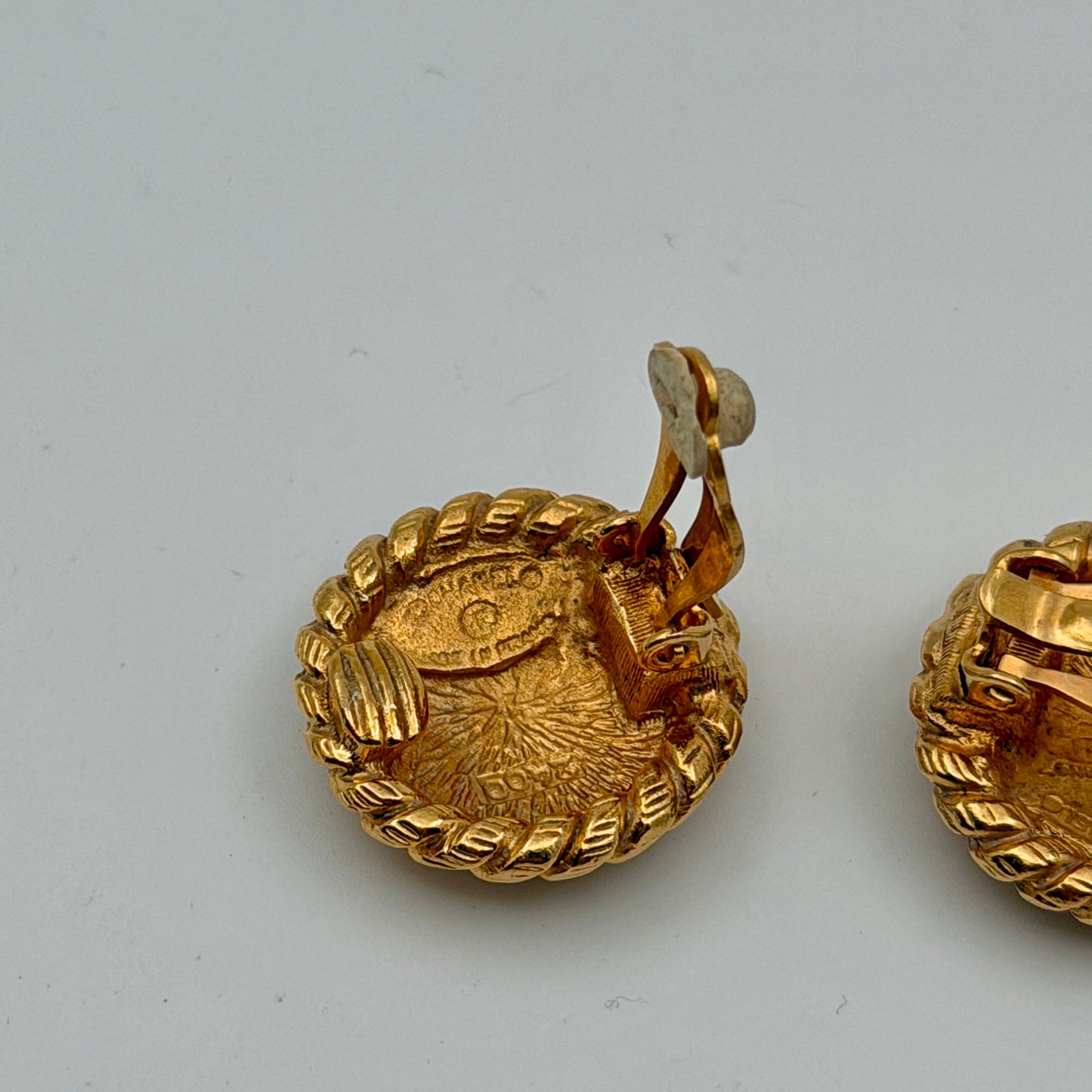 Pre-Owned CC Gold-Plated Earrings