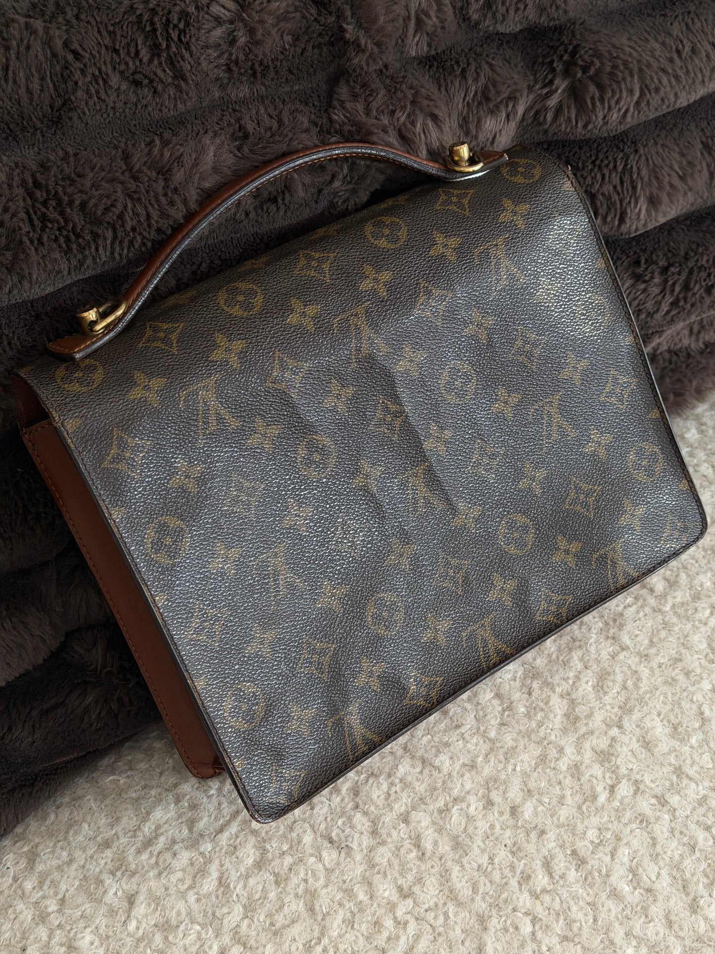 Monogram Canvas Monceau GM
