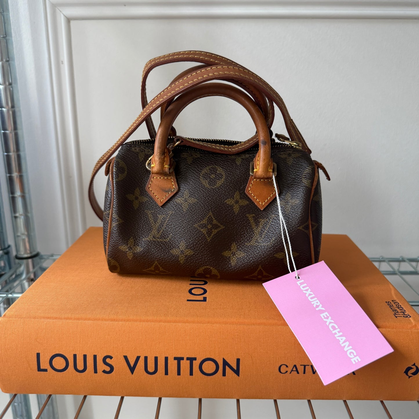 Pre-Owned LV Monogram Canvas Nano Speedy
