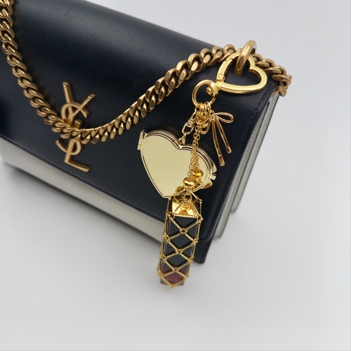 Gold Lipstick Holder