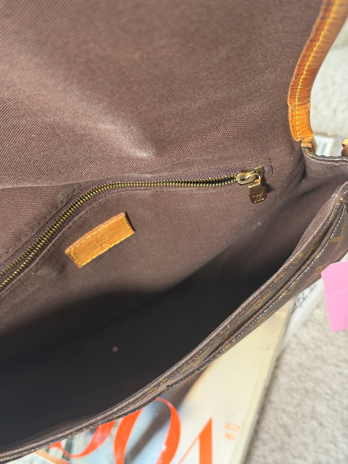 LV Monogram Canvas Menilmontant