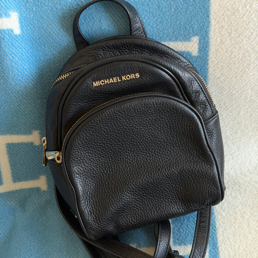 Black Mini Backpack