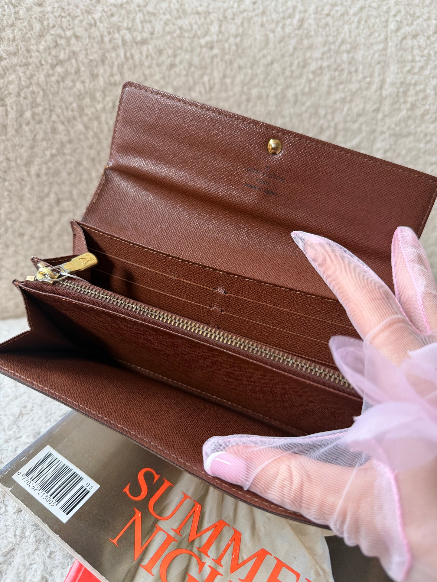 Monogram Canvas Sarah Wallet